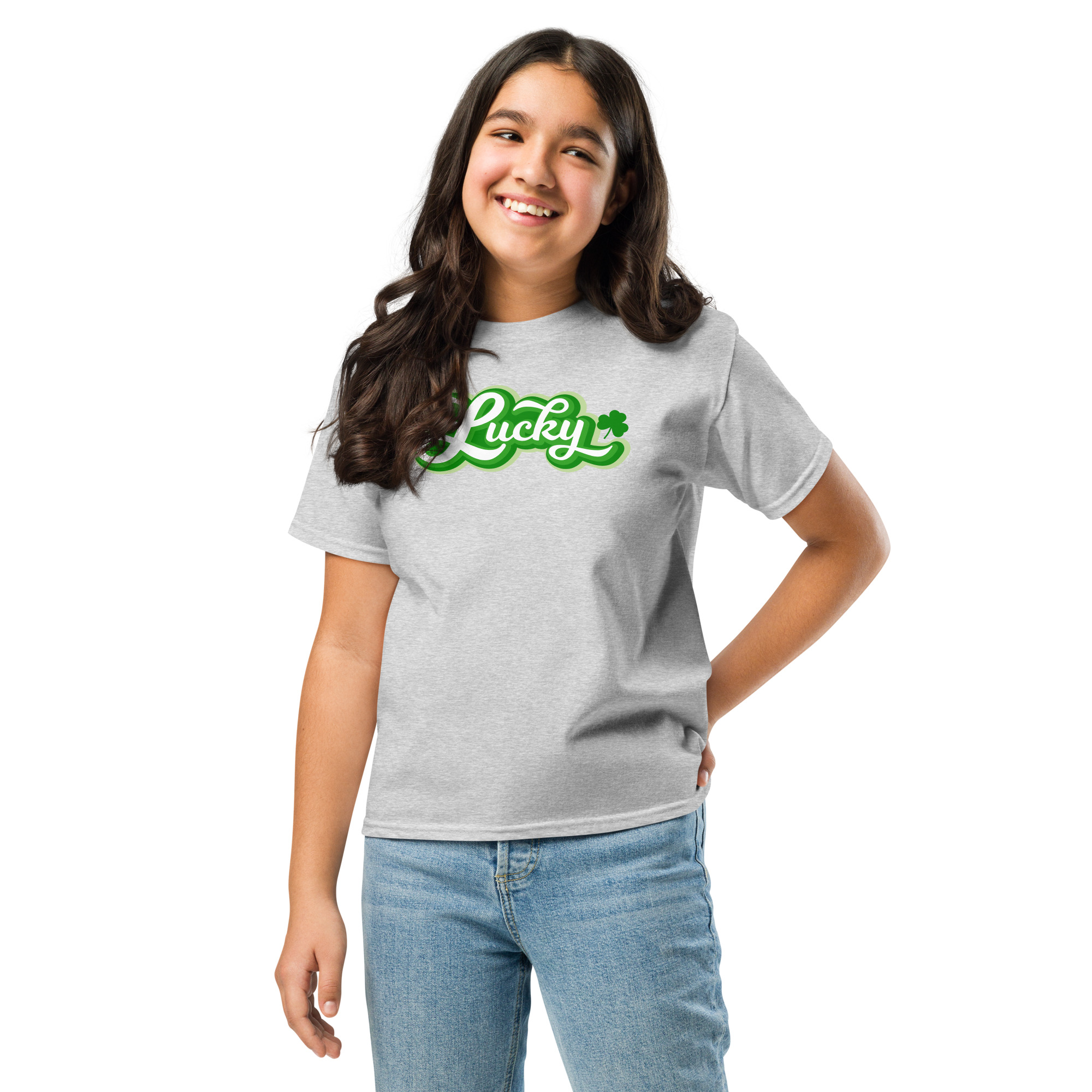st. patrick's day youth classic tee