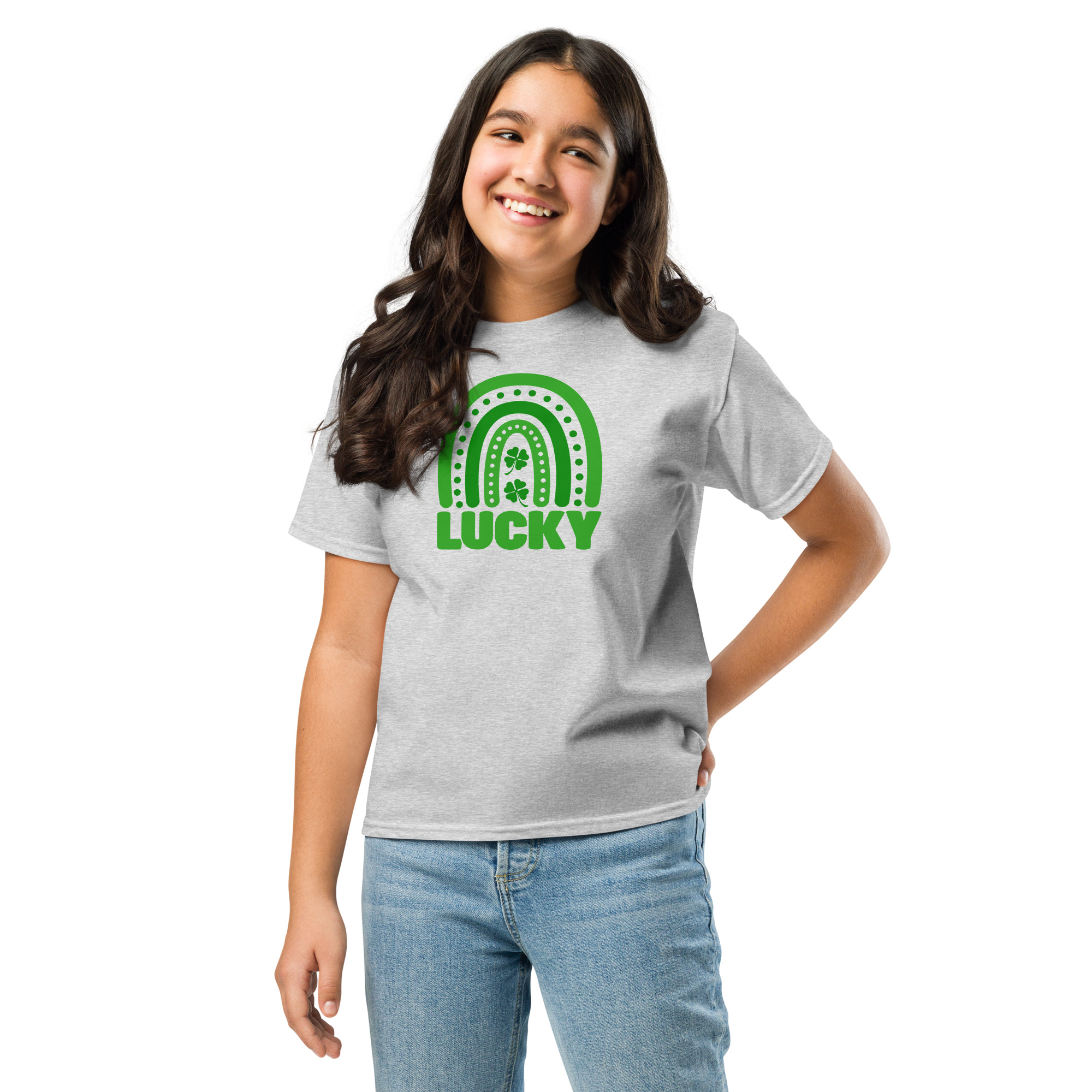 st. patrick's day youth classic tee