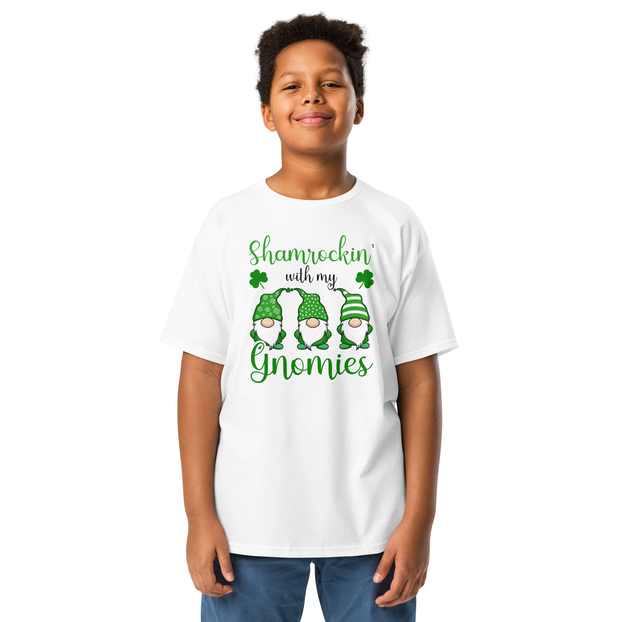 st. patrick's day youth classic tee
