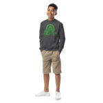 st. patrick's day youth crewneck sweatshirt
