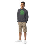 st. patrick's day youth crewneck sweatshirt