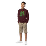 st. patrick's day youth crewneck sweatshirt