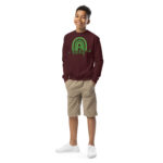 st. patrick's day youth crewneck sweatshirt