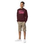 happy easter youth crewneck sweatshirt