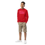 happy easter youth crewneck sweatshirt