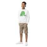 st. patrick's day youth crewneck sweatshirt