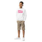 happy easter youth crewneck sweatshirt