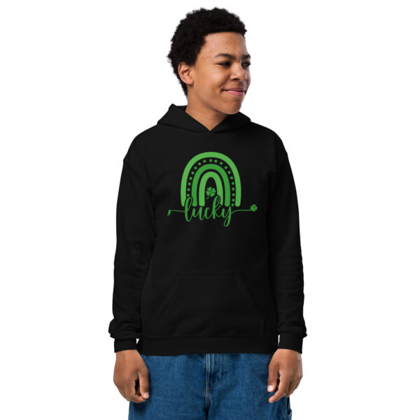 st. patrick's day youth heavy blend hoodie