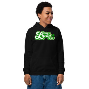 st. patrick's day youth heavy blend hoodie