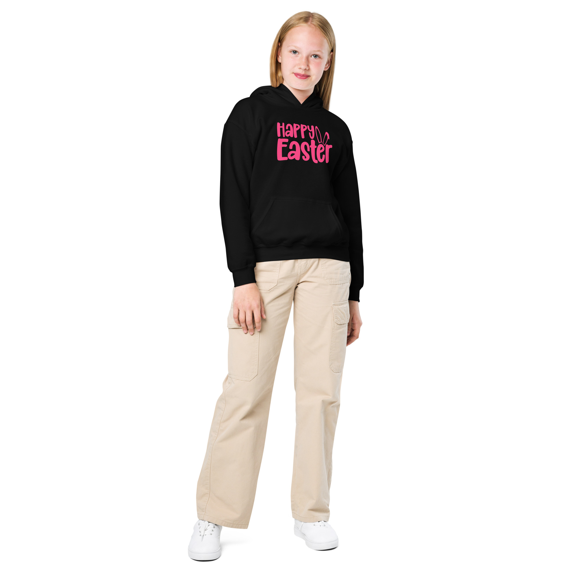 happy easter youth heavy blend hoodie