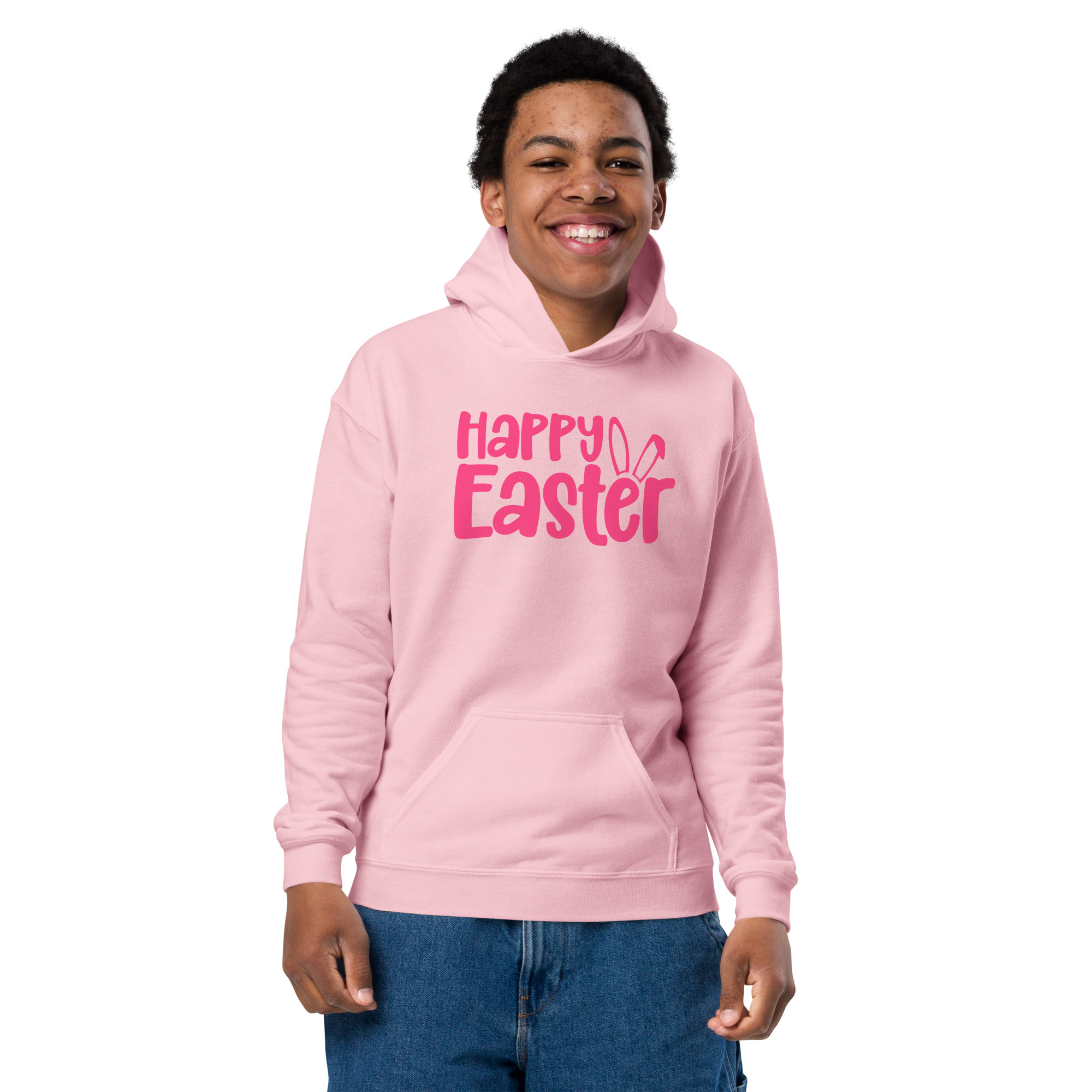 happy easter youth heavy blend hoodie