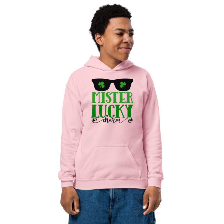 Mister Lucky Charm, St. Patrick's Day Youth heavy blend hoodie