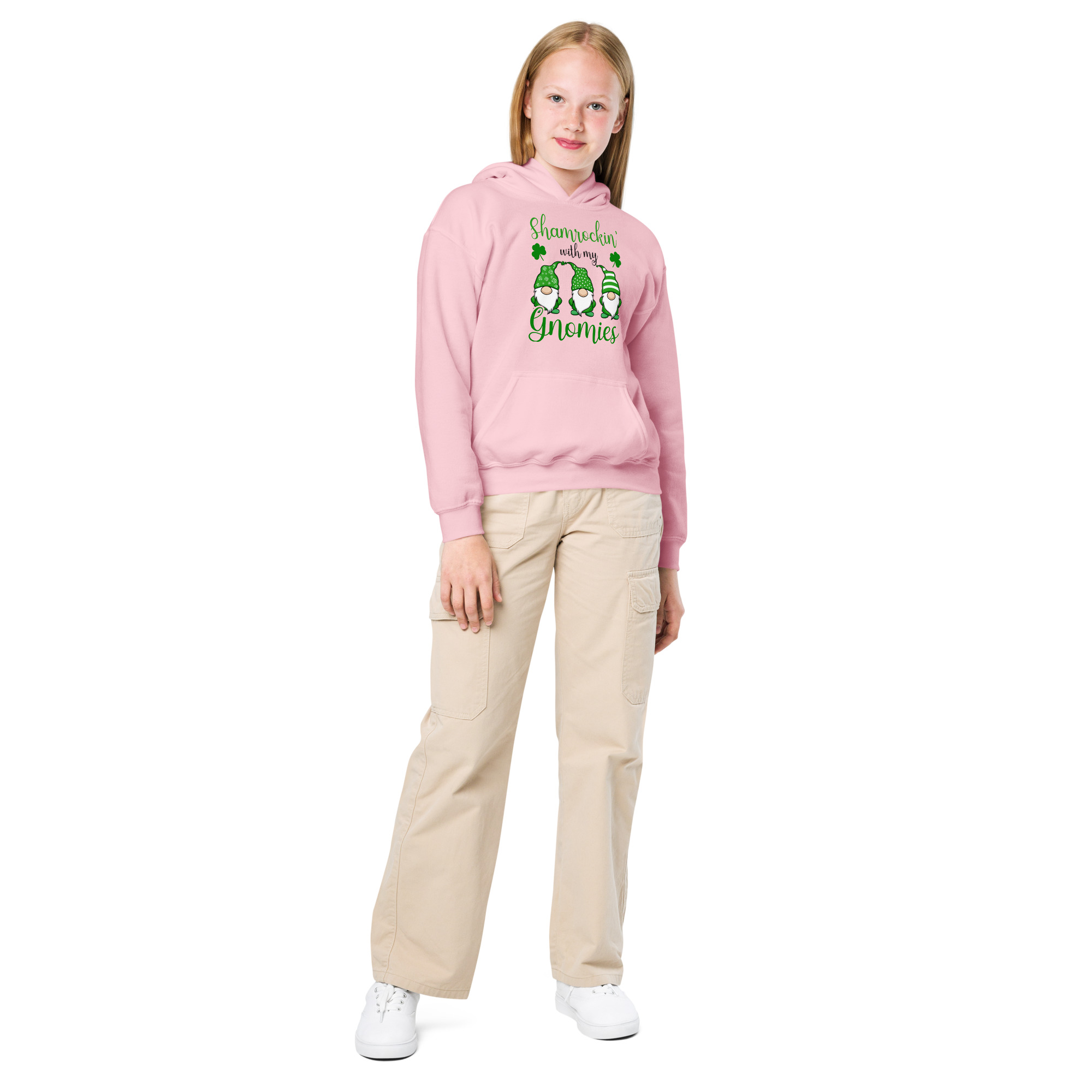 st. patrick's day youth heavy blend hoodie