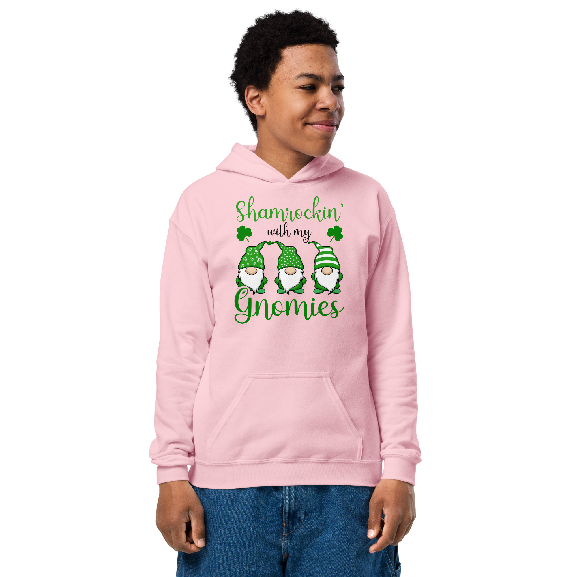 st. patrick's day youth heavy blend hoodie