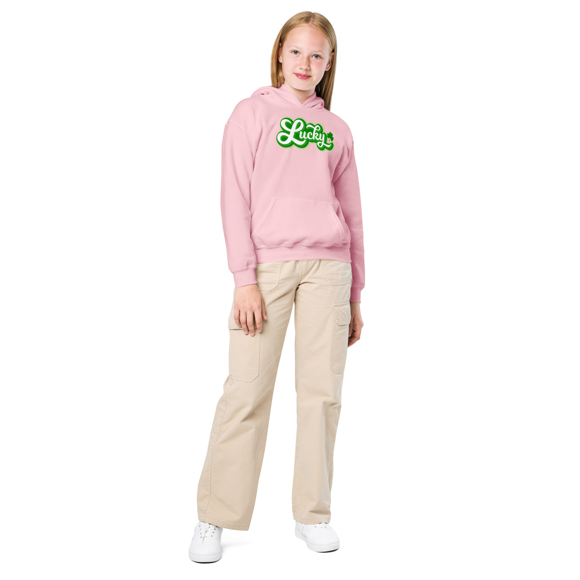 st. patrick's day youth heavy blend hoodie