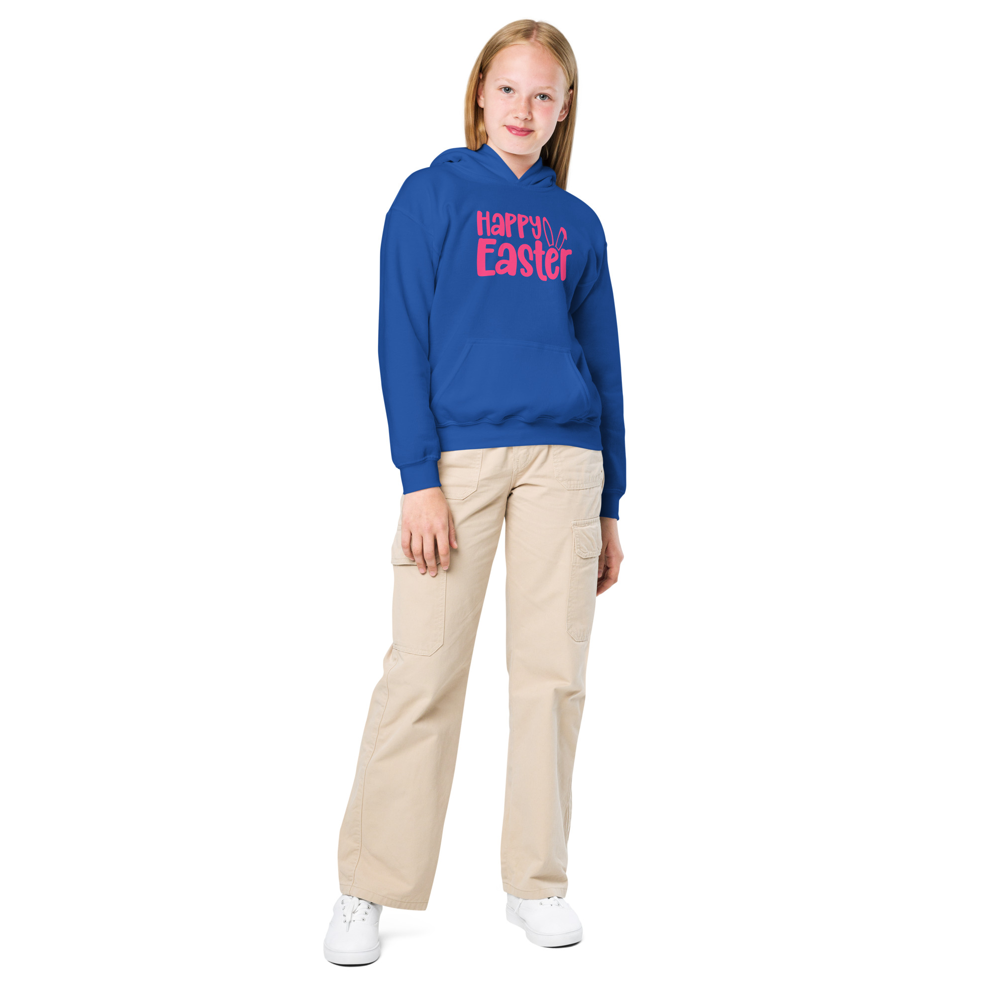 happy easter youth heavy blend hoodie