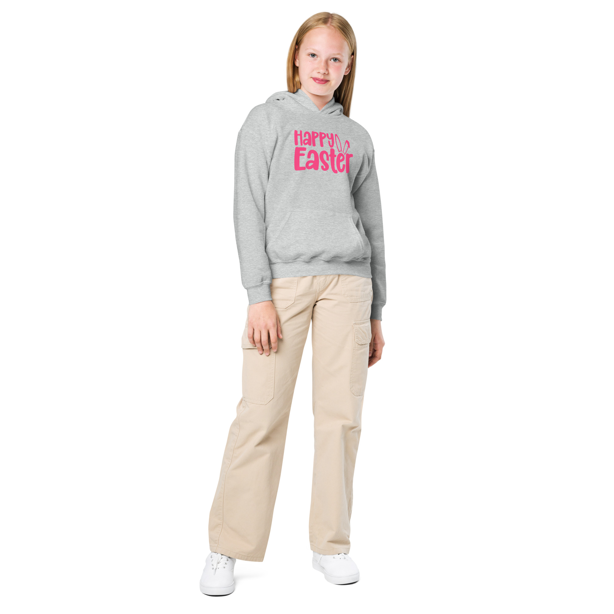 happy easter youth heavy blend hoodie