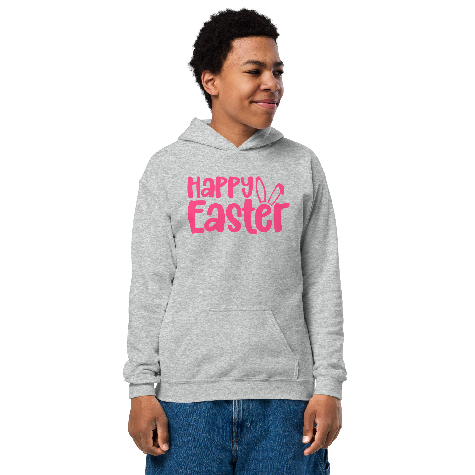 happy easter youth heavy blend hoodie