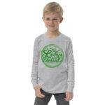 st. patrick's day youth long sleeve tee