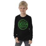 st. patrick's day youth long sleeve tee