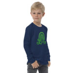 st. patrick's day youth long sleeve tee