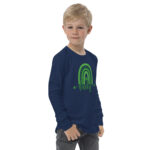 st. patrick's day youth long sleeve tee