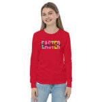 easter squad youth long sleeve tee
