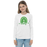 st. patrick's day youth long sleeve tee