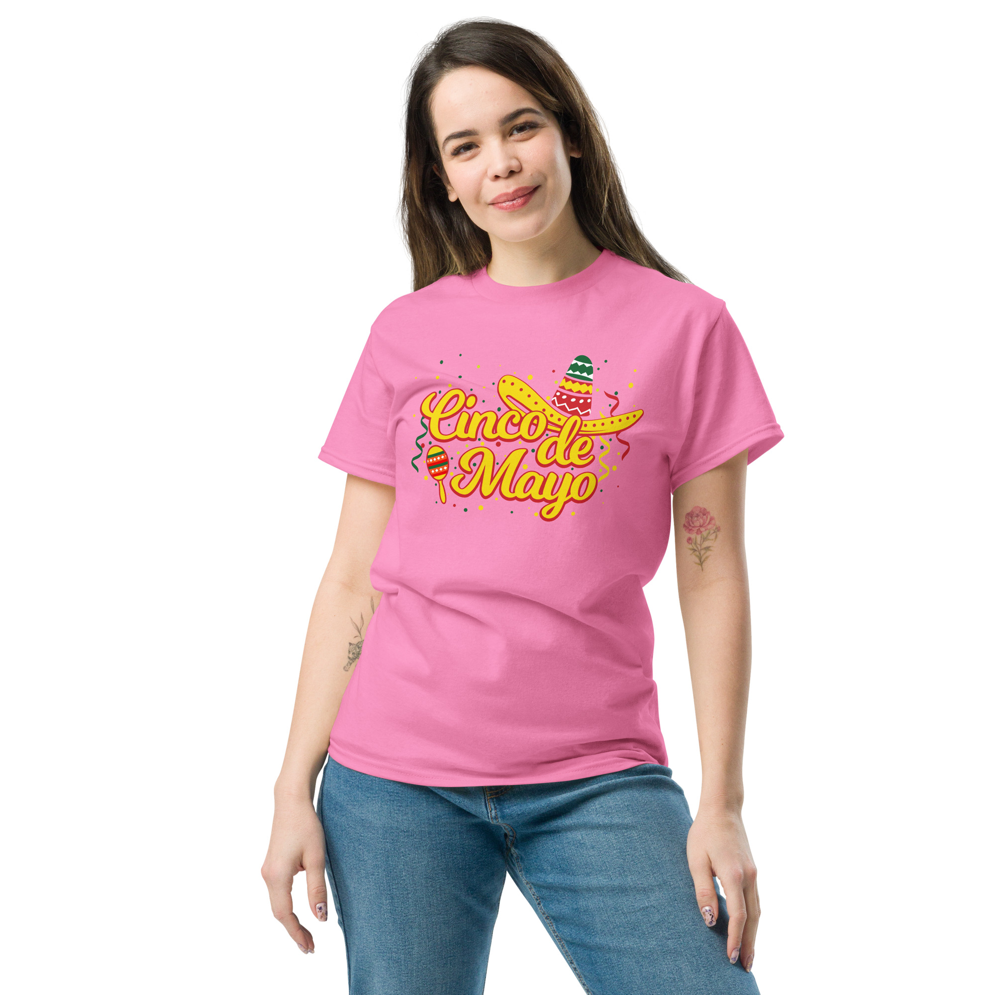 cinco de mayo, sombrero party, unisex classic tee