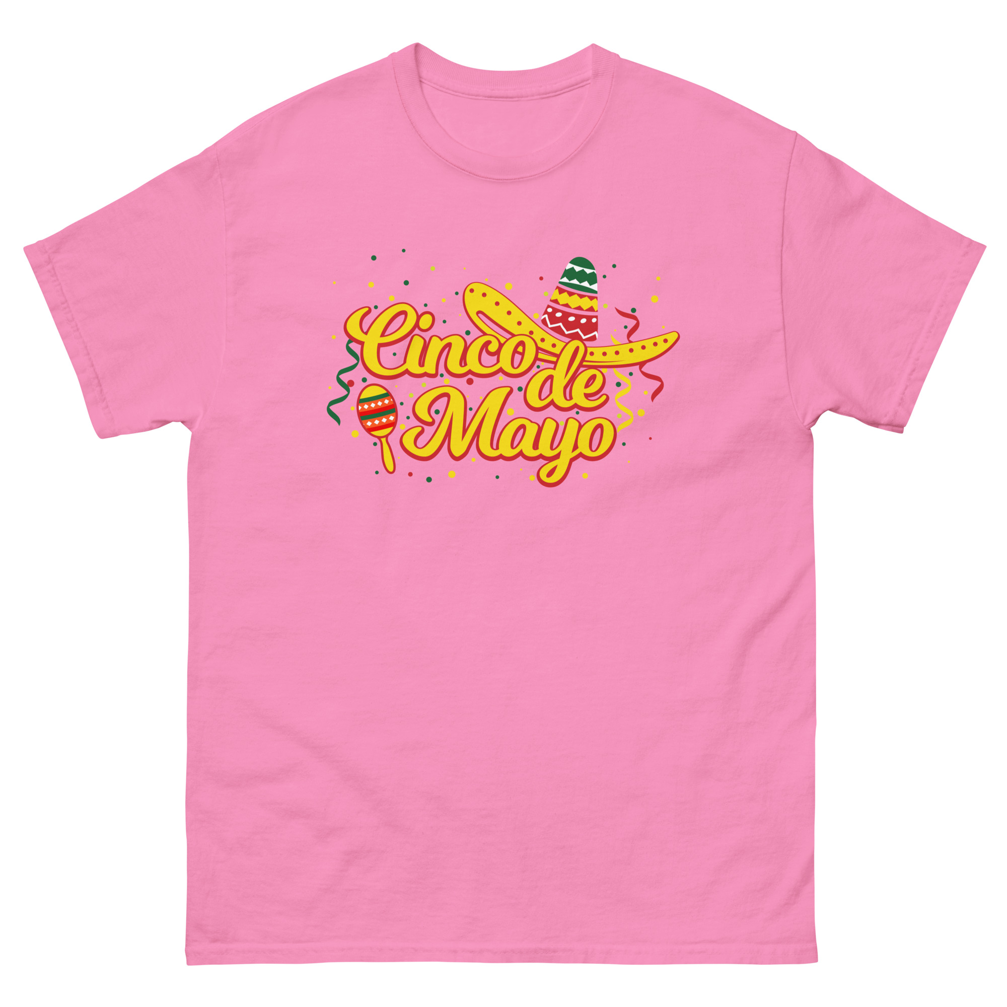cinco de mayo, sombrero party, unisex classic tee