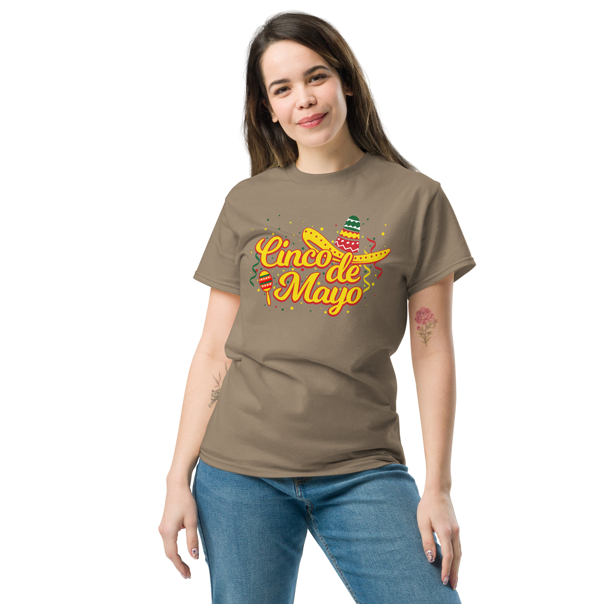 cinco de mayo, sombrero party, unisex classic tee