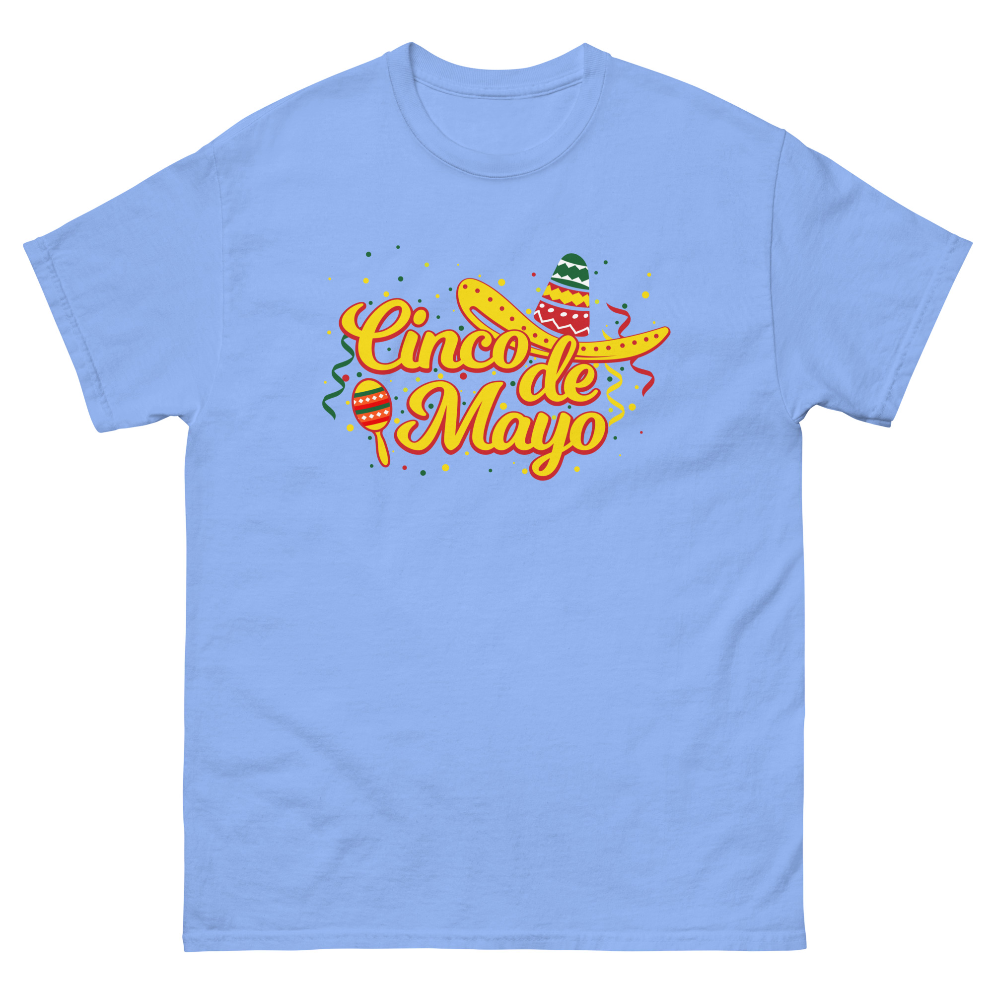 cinco de mayo, sombrero party, unisex classic tee