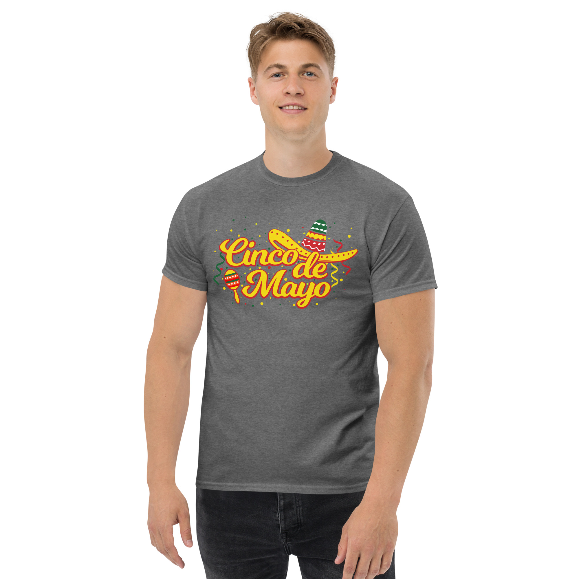 cinco de mayo, sombrero party, unisex classic tee