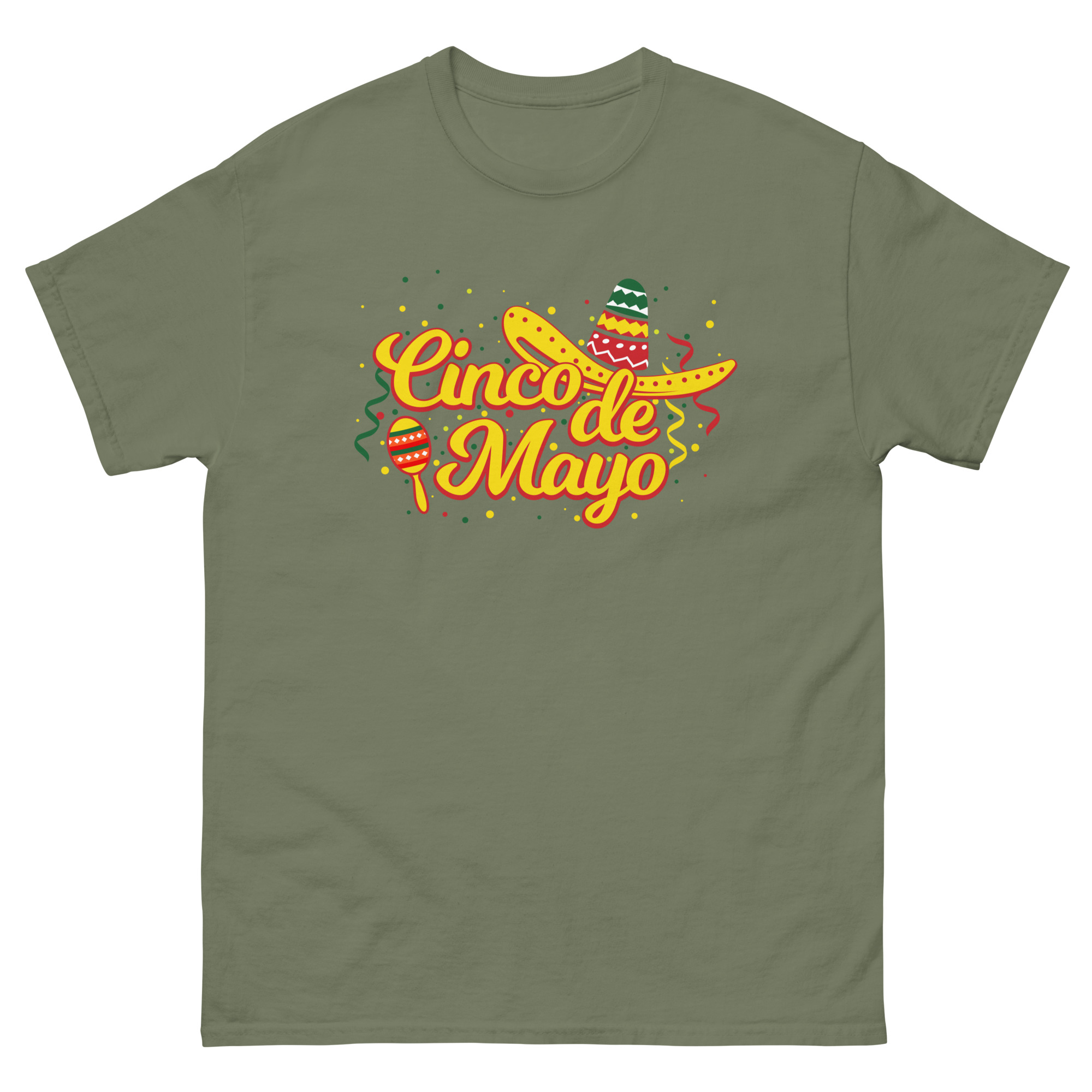 cinco de mayo, sombrero party, unisex classic tee