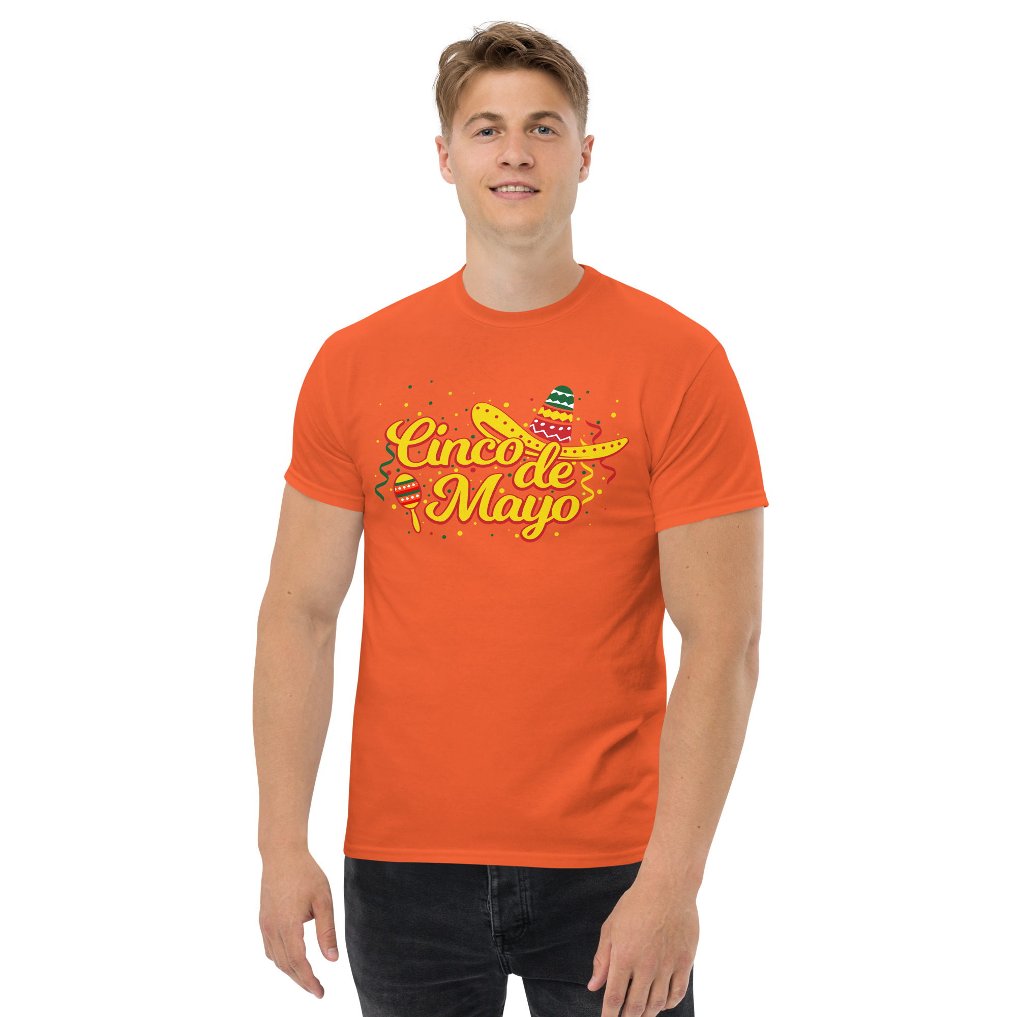 cinco de mayo, sombrero party, unisex classic tee