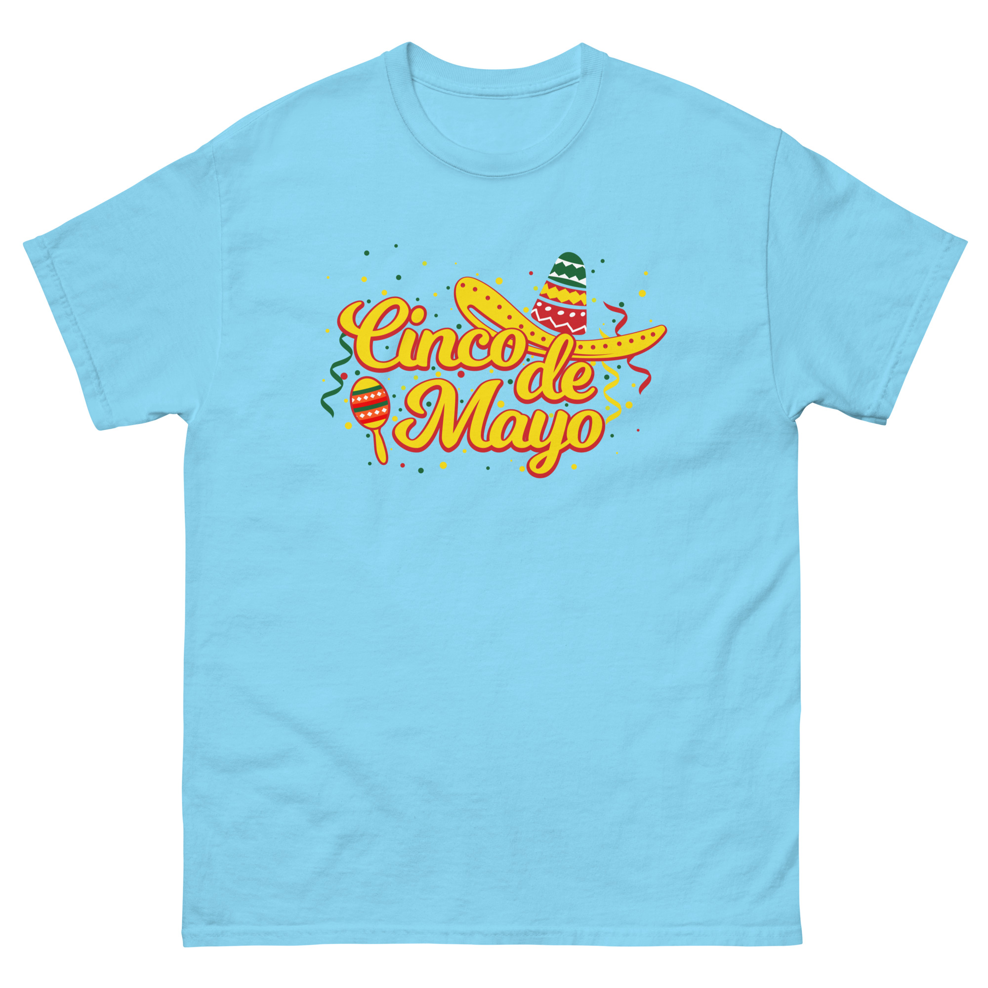 cinco de mayo, sombrero party, unisex classic tee