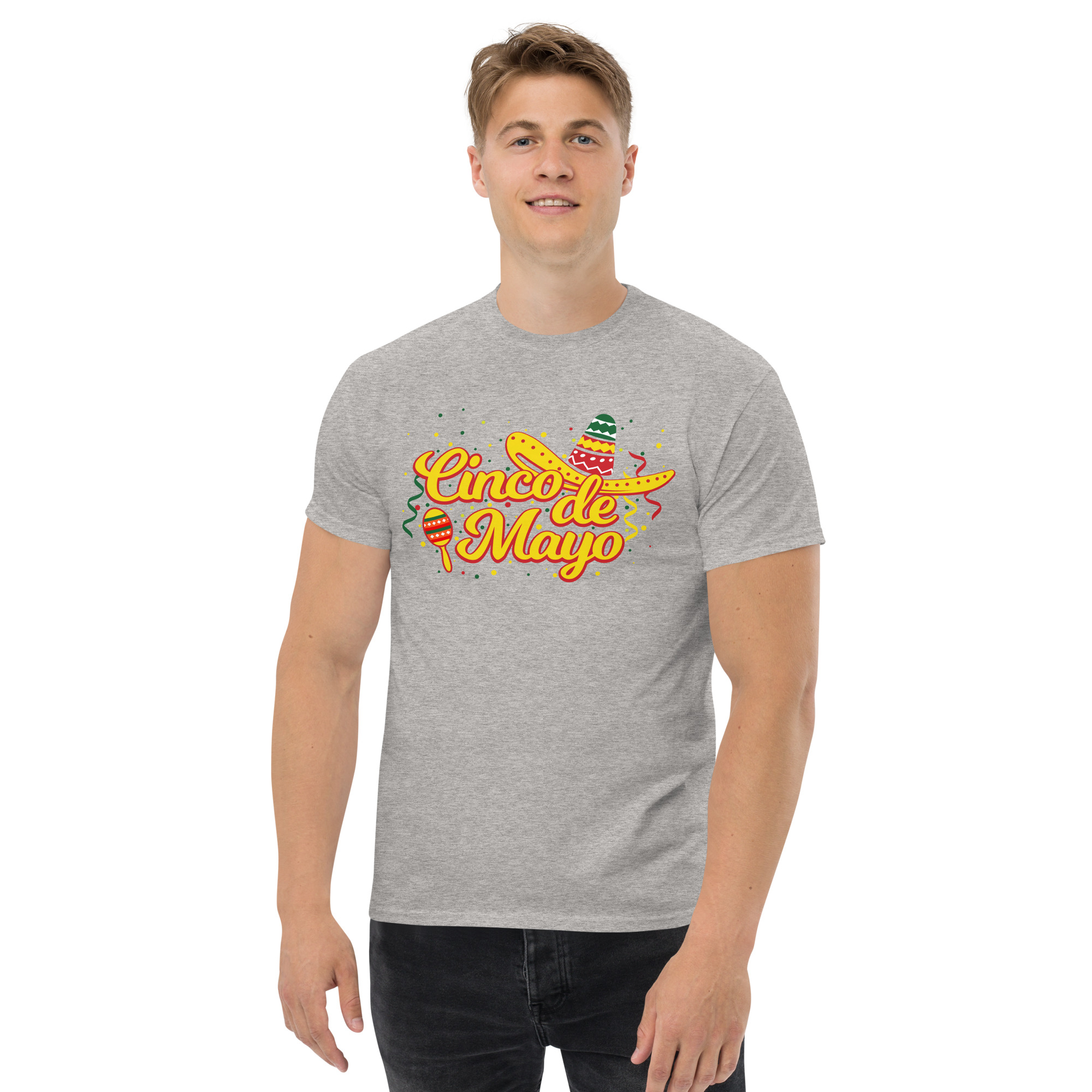 cinco de mayo, sombrero party, unisex classic tee