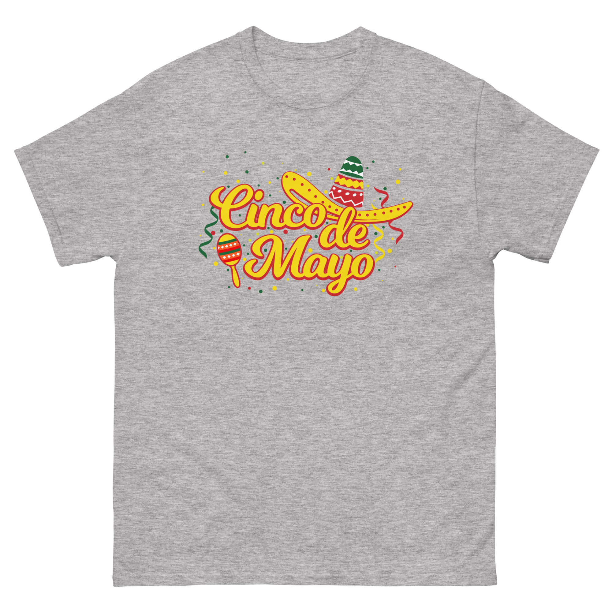 cinco de mayo, sombrero party, unisex classic tee
