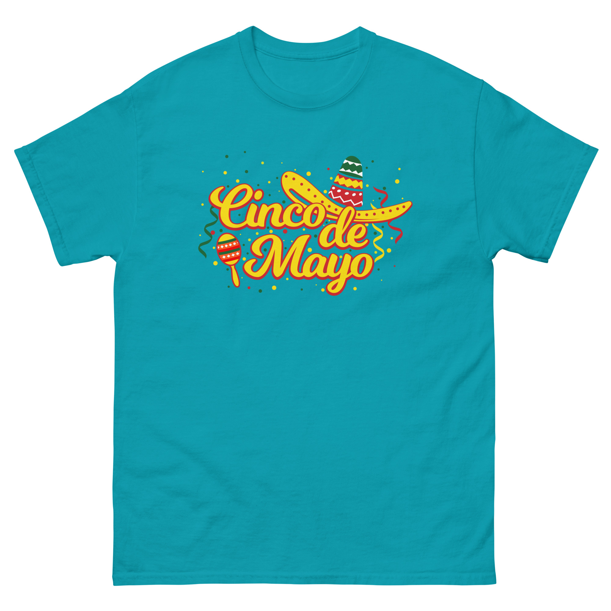 cinco de mayo, sombrero party, unisex classic tee