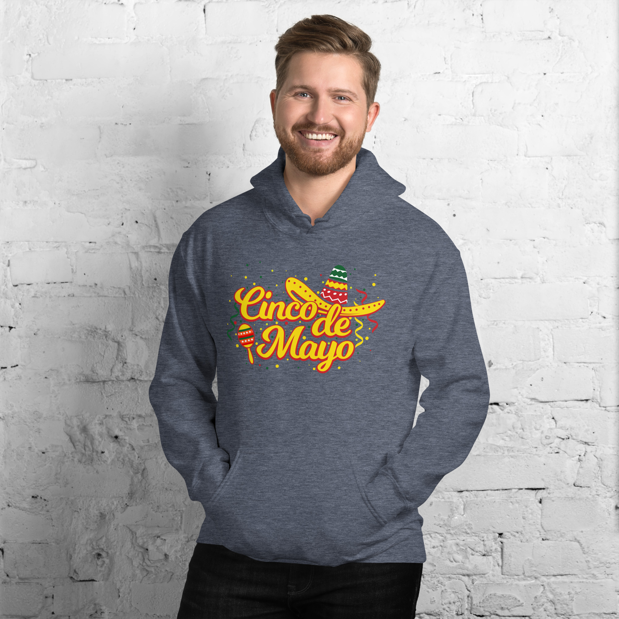 cinco de mayo, viva la mexico unisex hoodie