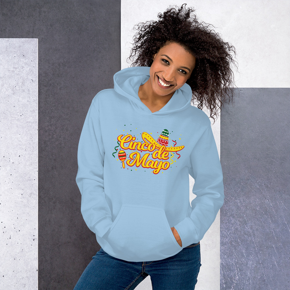 cinco de mayo, may 5th, unisex hoodie