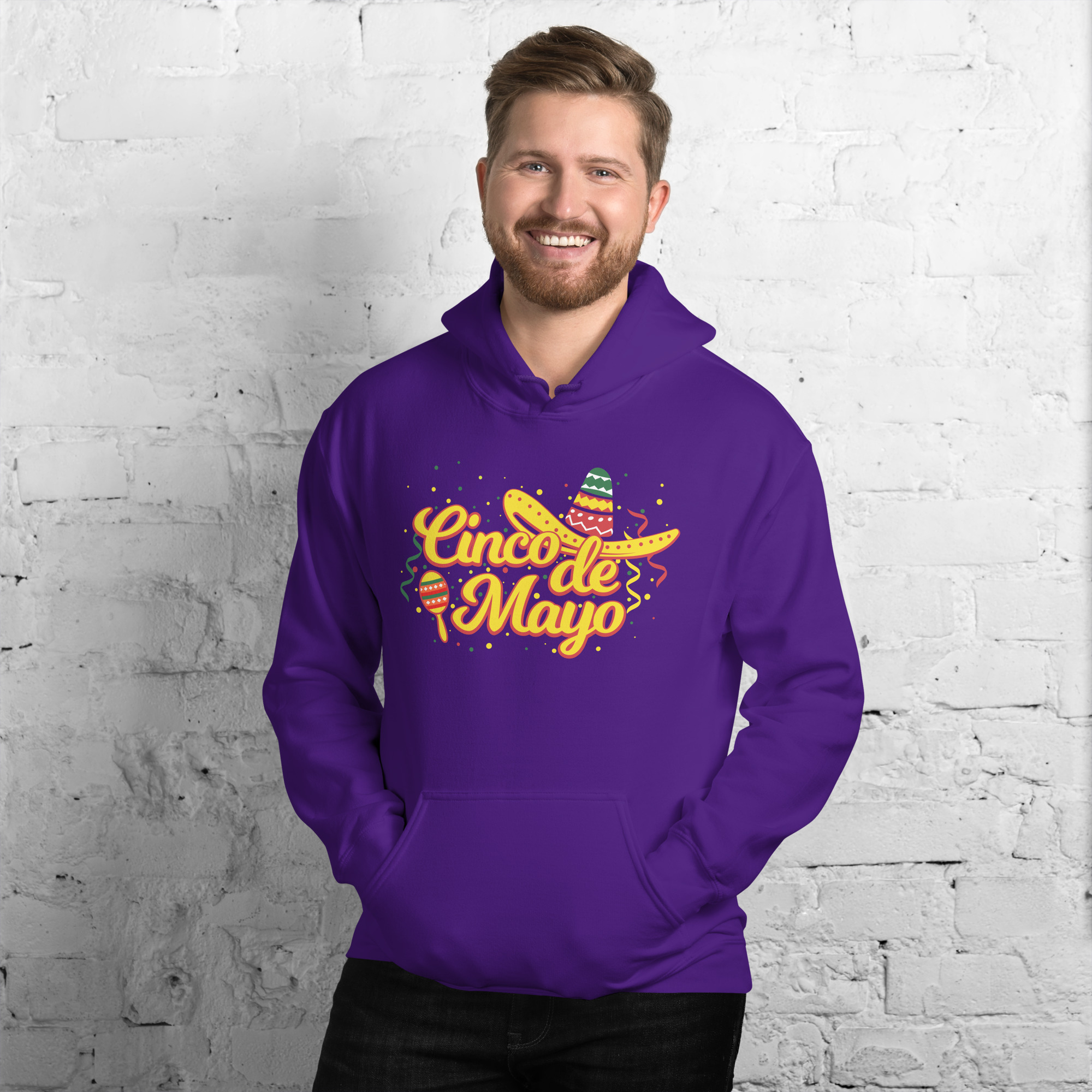 cinco de mayo, viva la mexico unisex hoodie