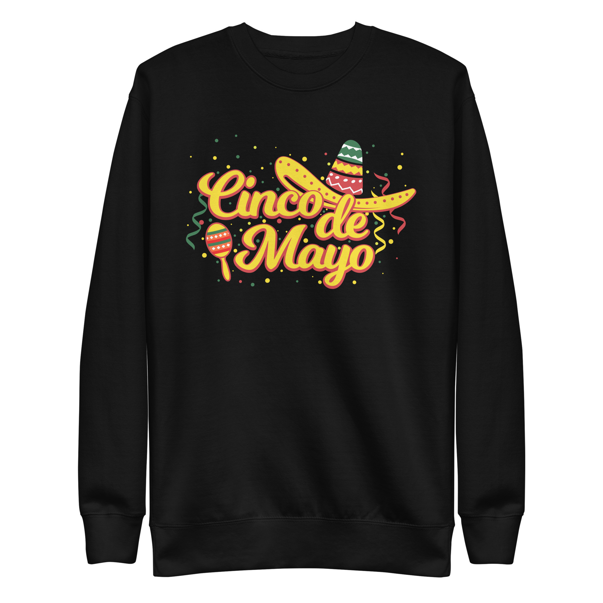 cinco fiesta graphic cinco de mayo unisex premium sweatshirt