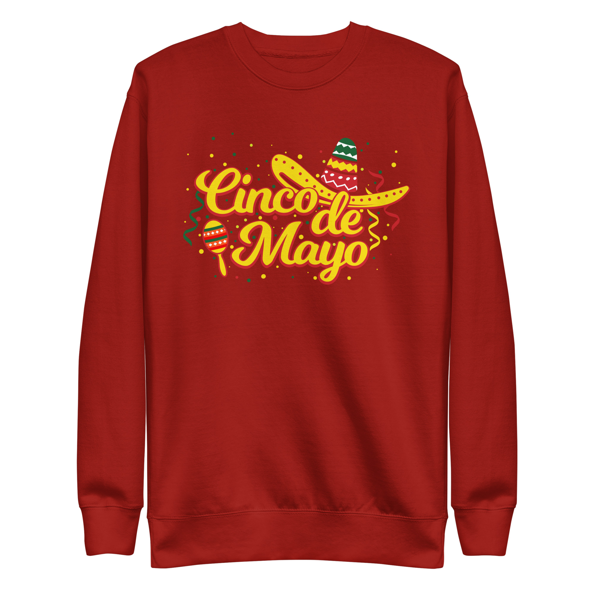 cinco fiesta graphic cinco de mayo unisex premium sweatshirt