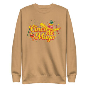 cinco de mayo, sombrero party, unisex premium sweatshirt