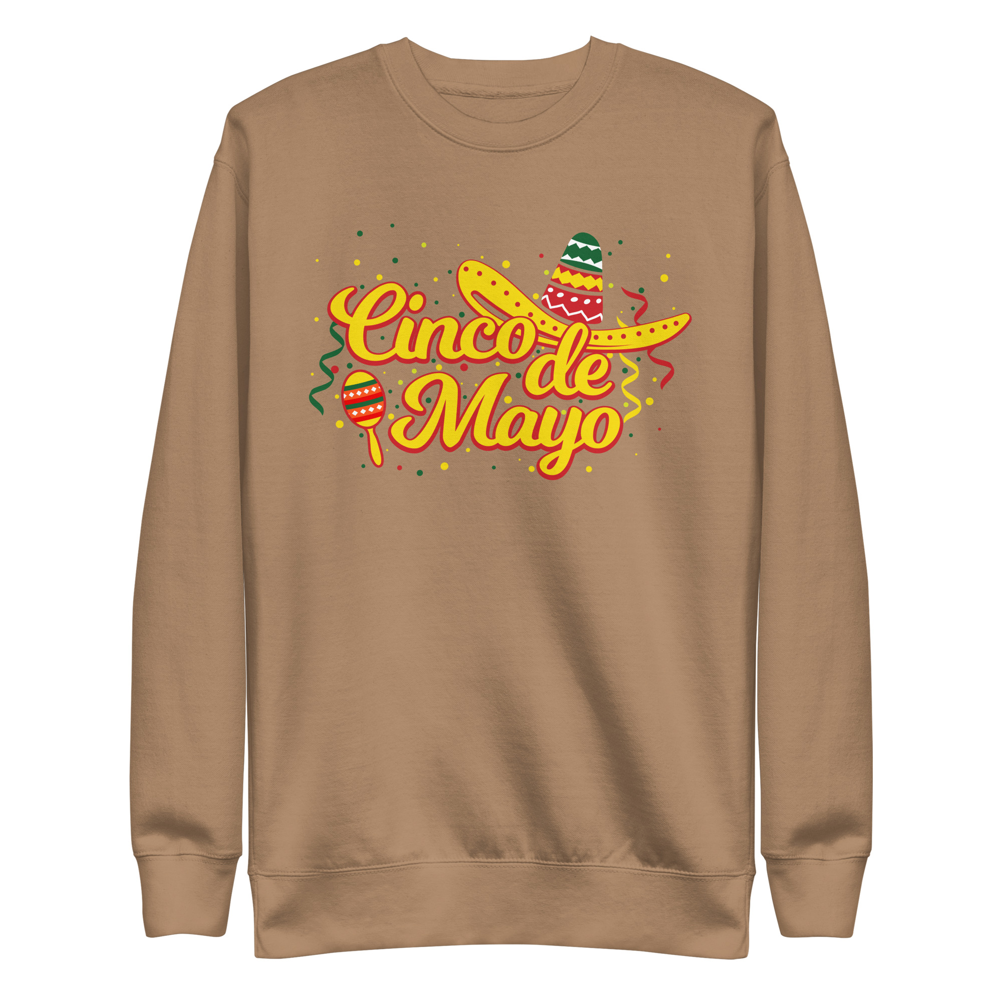cinco fiesta graphic cinco de mayo unisex premium sweatshirt