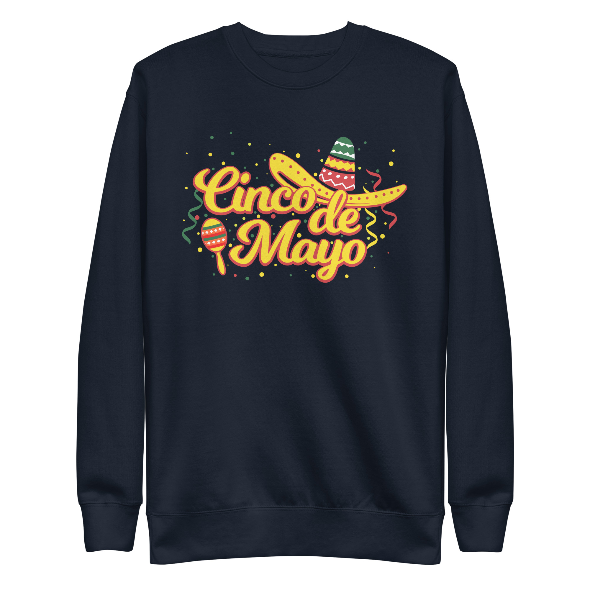 cinco fiesta graphic cinco de mayo unisex premium sweatshirt