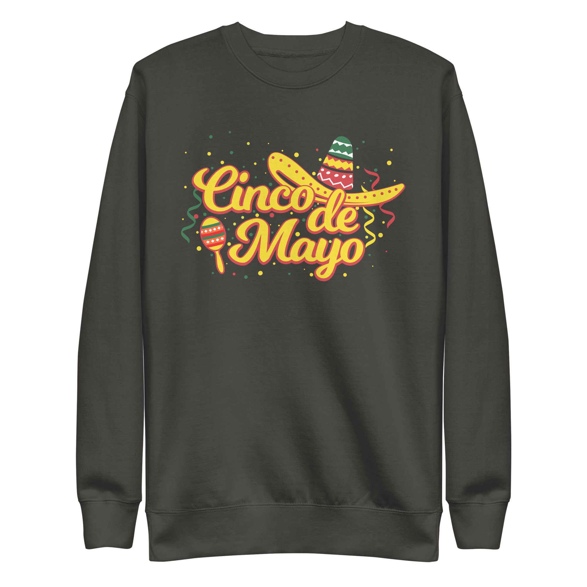 cinco fiesta graphic cinco de mayo unisex premium sweatshirt