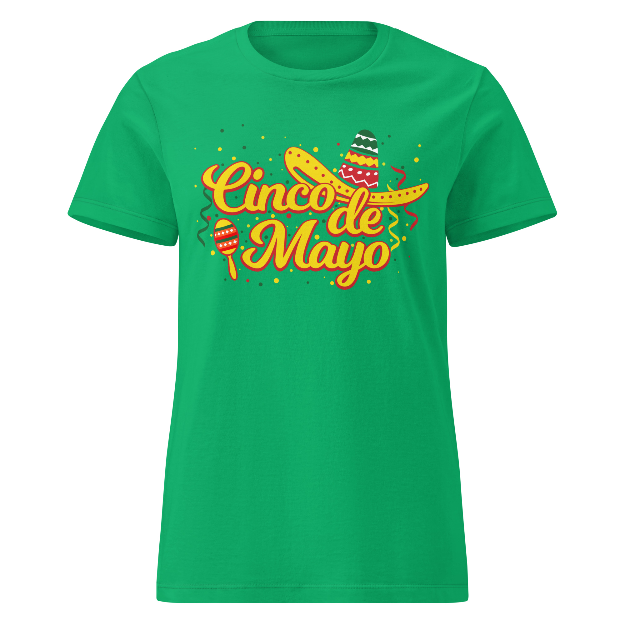 lets fiesta, cinco de mayo women’s basic softstyle t shirt