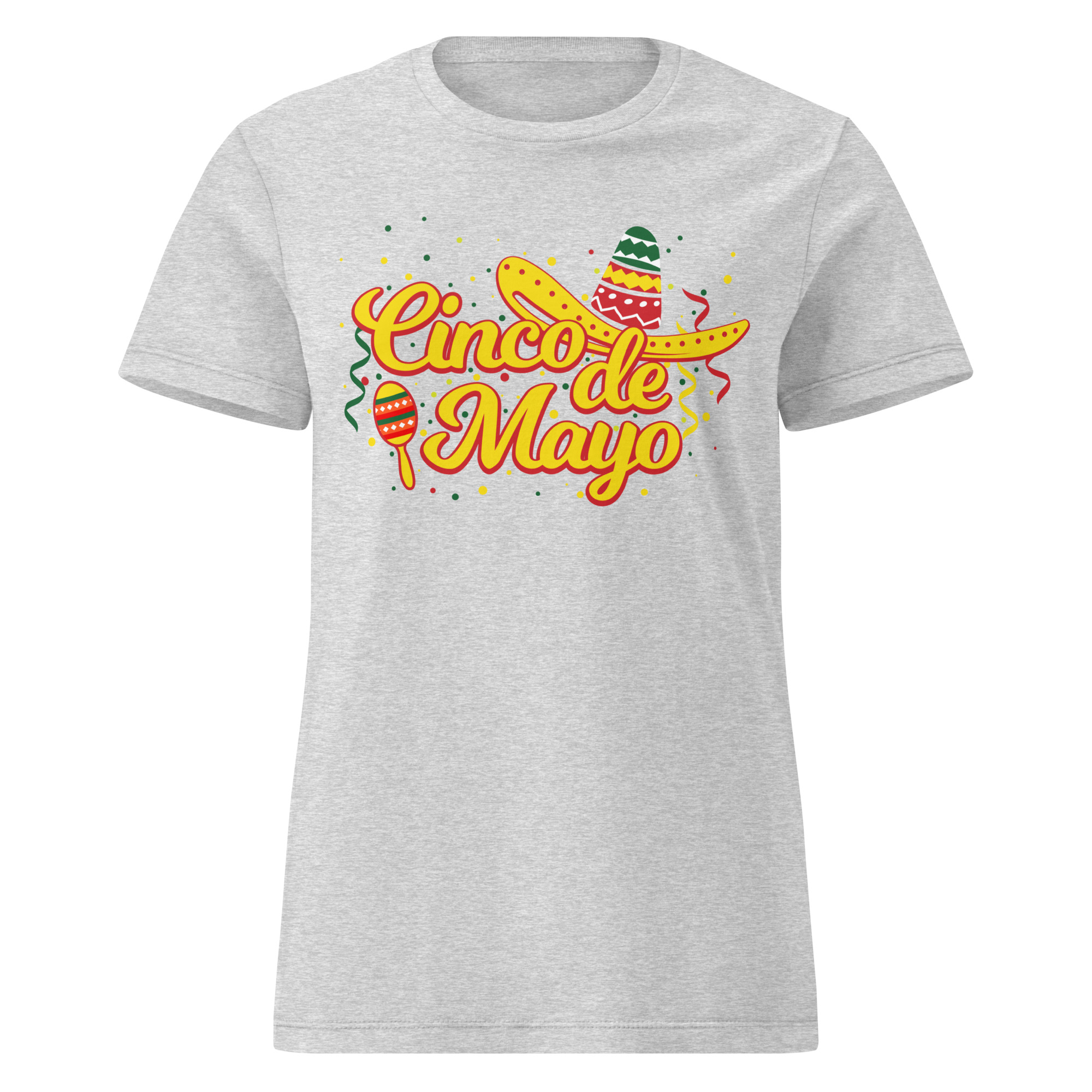 lets fiesta, cinco de mayo women’s basic softstyle t shirt